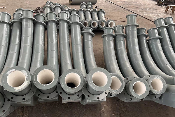 陶瓷耐磨復合背包彎頭